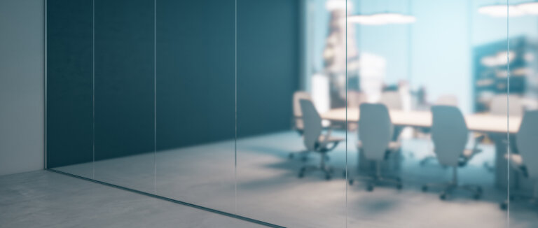 a conference room with glass windows alternative dispute resolution