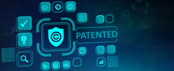 Patented, patent copyright